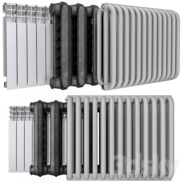 Radiators 3ds Max - thumbnail 1