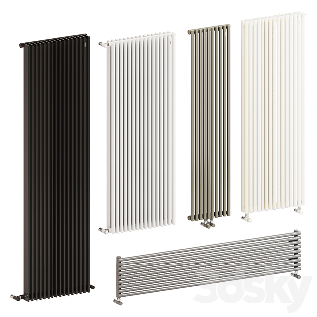 Radiators Tubes radiatori 3ds Max - thumbnail 1