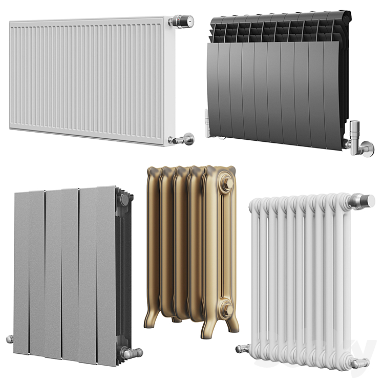 Radiators (v1) 3DS Max - thumbnail 1