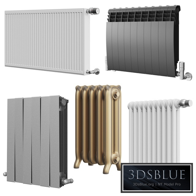 Radiators (v1) 3DS Max - thumbnail 3