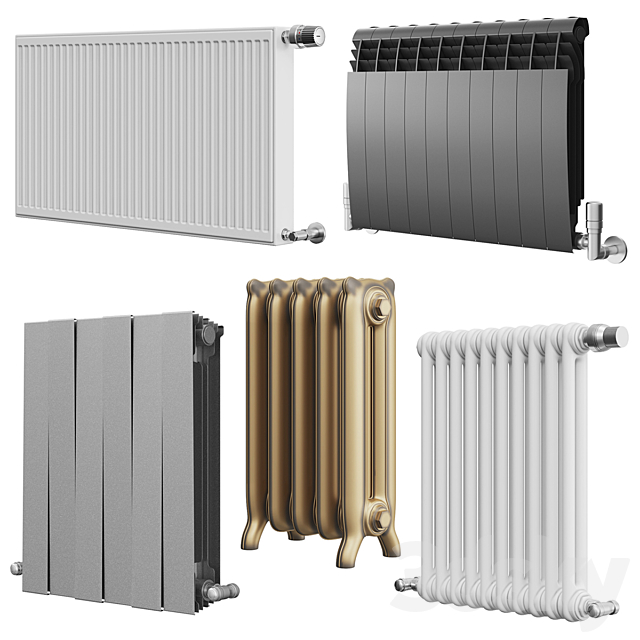 Radiators (v1) 3DSMax File - thumbnail 1