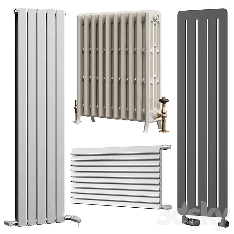 Radiators (v2) 3DS Max - thumbnail 1