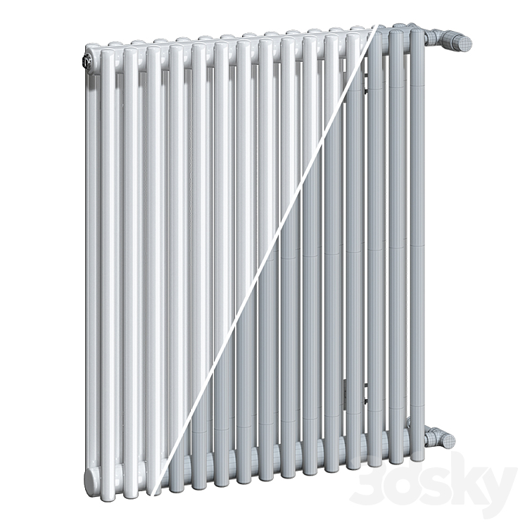 Radiators Zehnder Kleo KLVD KLHD 3DS Max - thumbnail 2