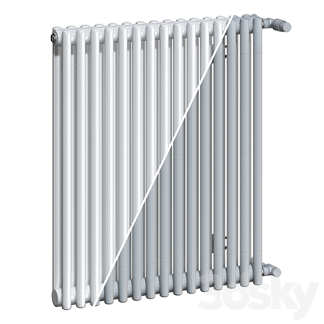 Radiators Zehnder Kleo KLVD KLHD 3DS Max Model - thumbnail 2