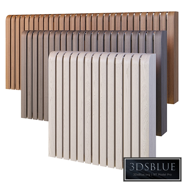 Radius screens for heating radiators 3DS Max - thumbnail 3