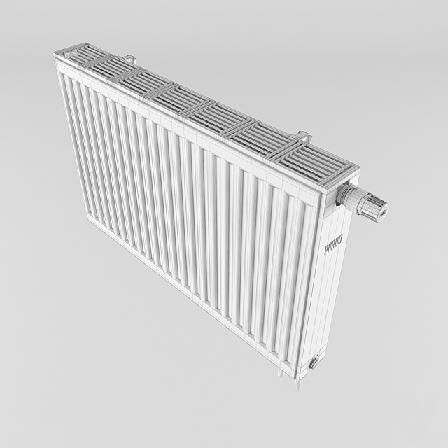 Steel panel radiators PRADO UNIVERSAL 3DSMax File - thumbnail 3