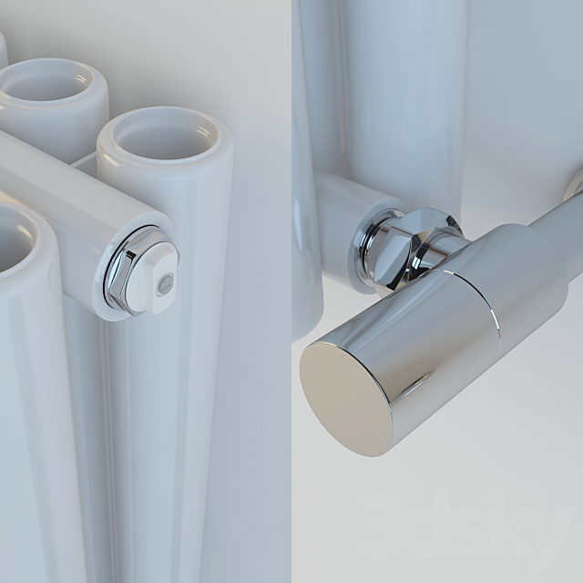 Steel tubular radiators KZTO Harmony 3DSMax File - thumbnail 2