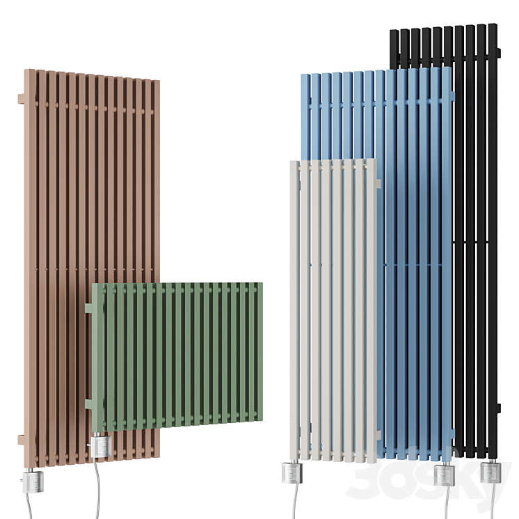 TRIGA TERMA | RADIATOR 3DS Max Model - thumbnail 2