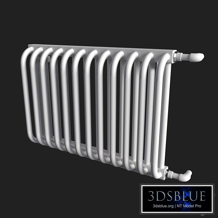 Tubular radiator KZTO RS?-2 3DS Max - thumbnail 3