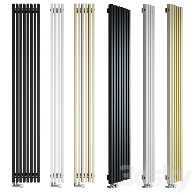 Tubular radiators GUARDO RETTA 3DSMax File - thumbnail 1