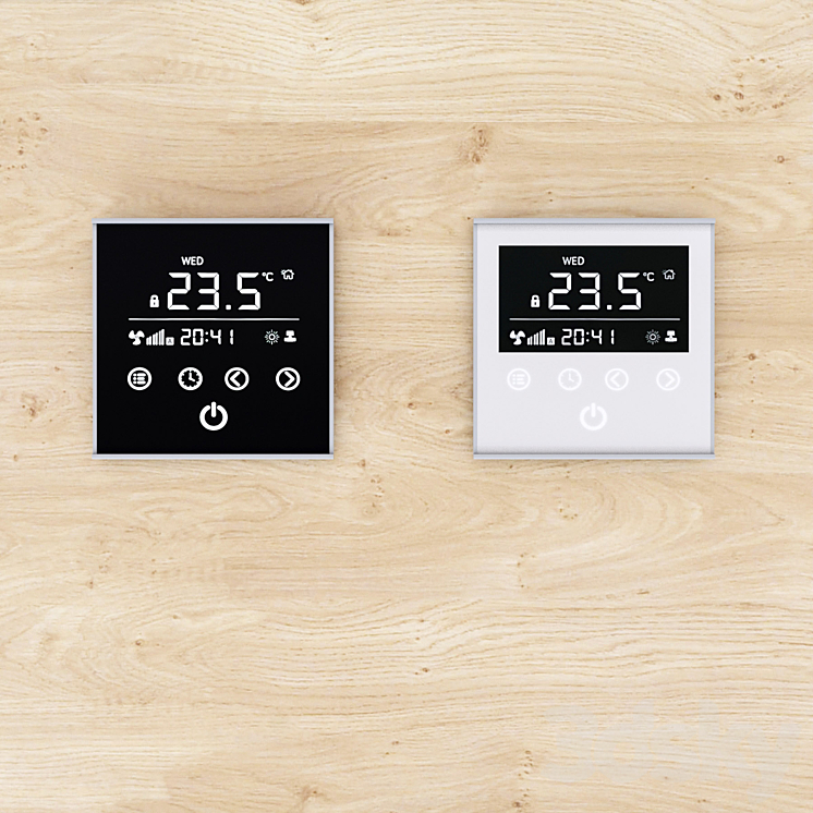 Varmann Ntherm Built-in Radiators and Vartronic Thermostats 3DS Max - thumbnail 2