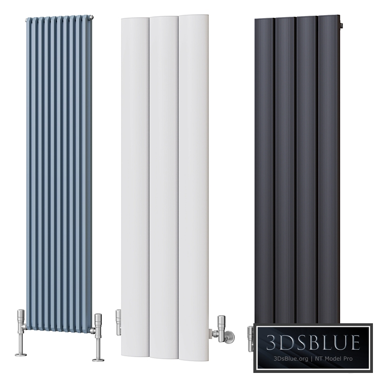 Vertical radiators 3DS Max - thumbnail 3