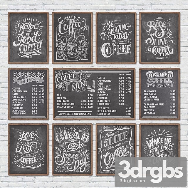 Cafe chalkboards - thumbnail 1