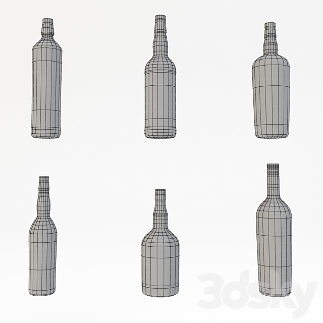 Alcohol 3DSMax File - thumbnail 3