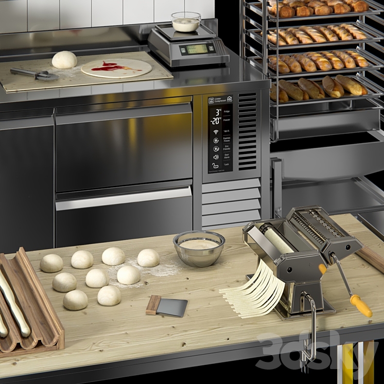 Bakery Equipment 3DS Max - thumbnail 2