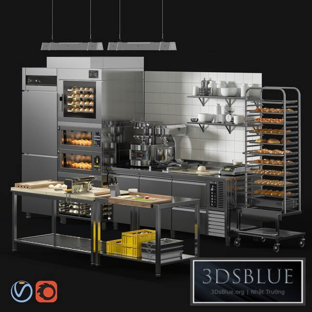 Bakery Equipment 3DS Max - thumbnail 3