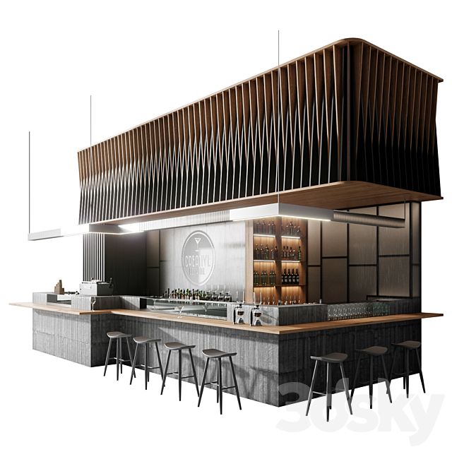 Bar 2 3DSMax File - thumbnail 6