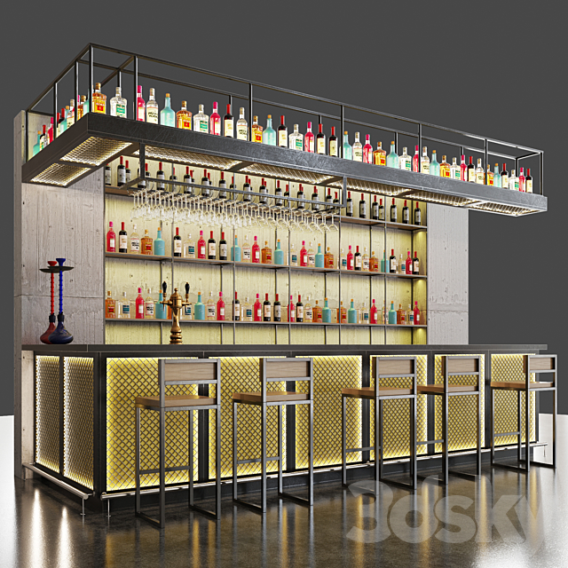 Bar 2 3DSMax File - thumbnail 1