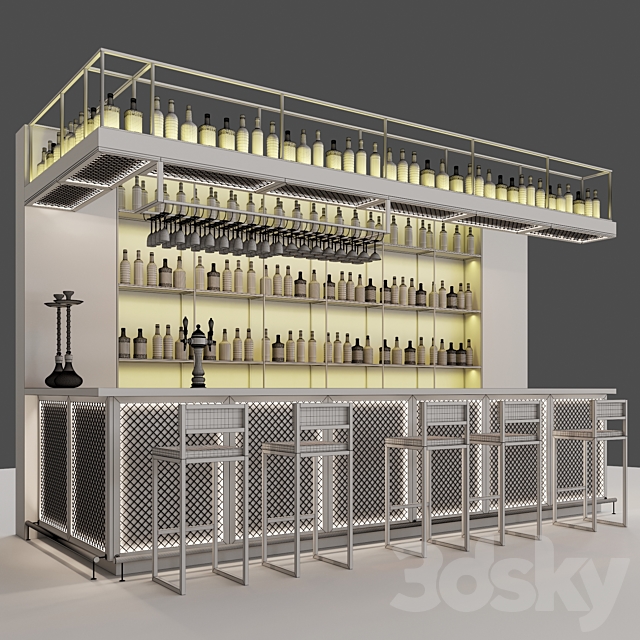 Bar 2 3DSMax File - thumbnail 3