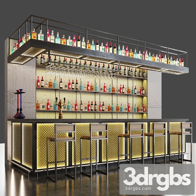 Bar 3 3dsmax Download - thumbnail 1