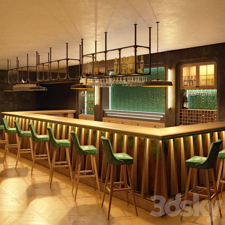 Bar 3DS Max - thumbnail 1