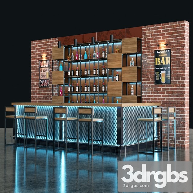 Bar 3dsmax Download - thumbnail 1