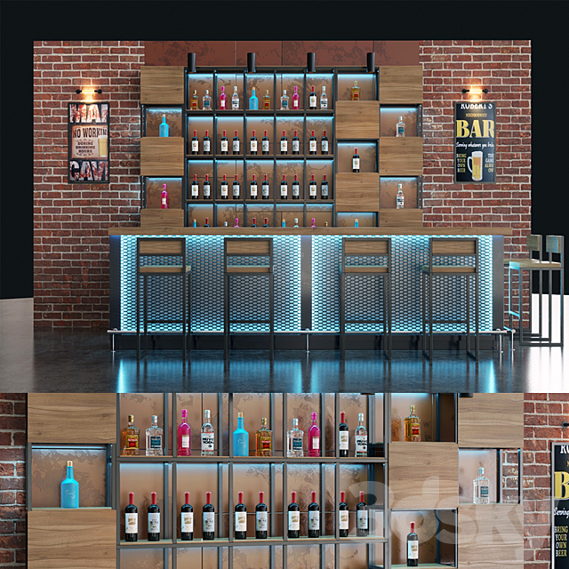 Bar 3DSMax File - thumbnail 2