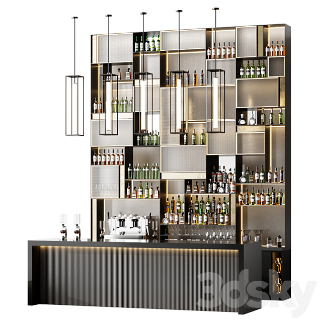 Bar 3DSMax File - thumbnail 1