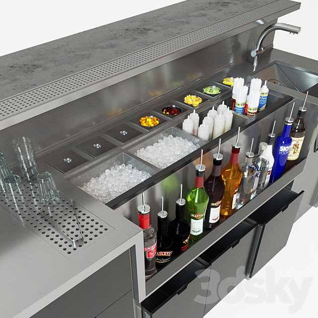 Bar station 3DSMax File - thumbnail 1