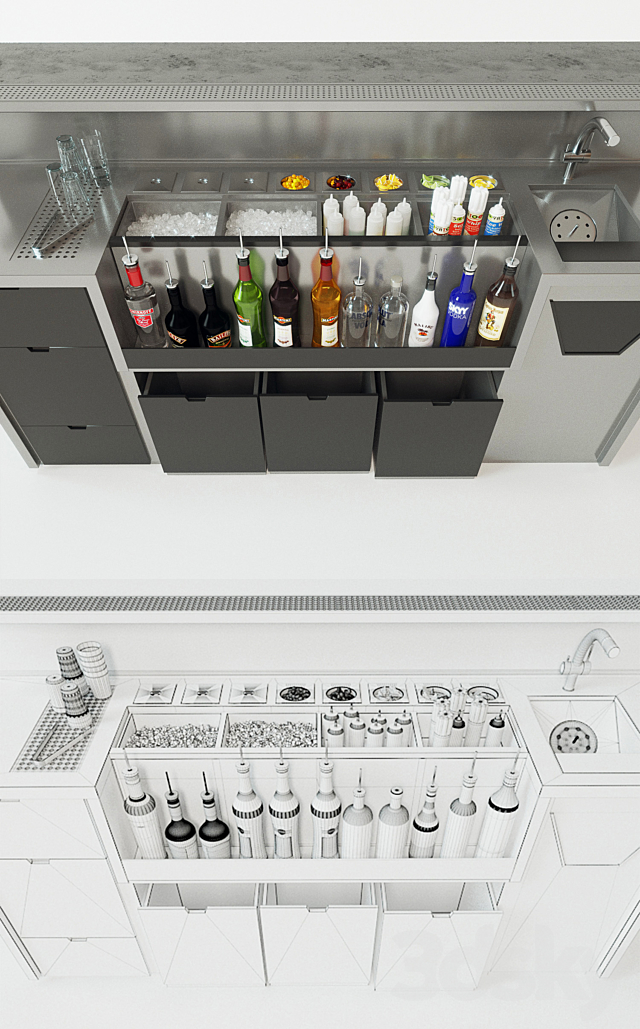 Bar station 3DSMax File - thumbnail 2