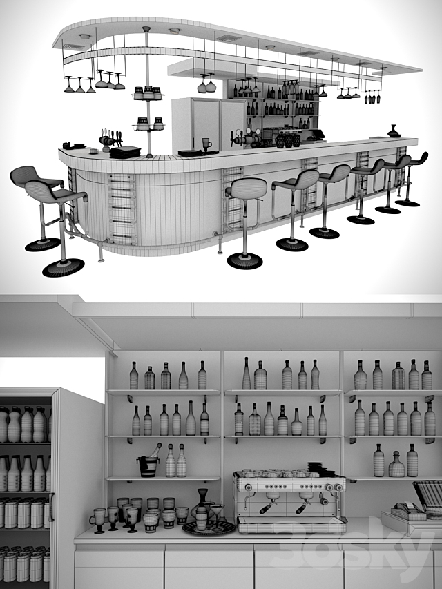 Barstand 3DSMax File - thumbnail 3