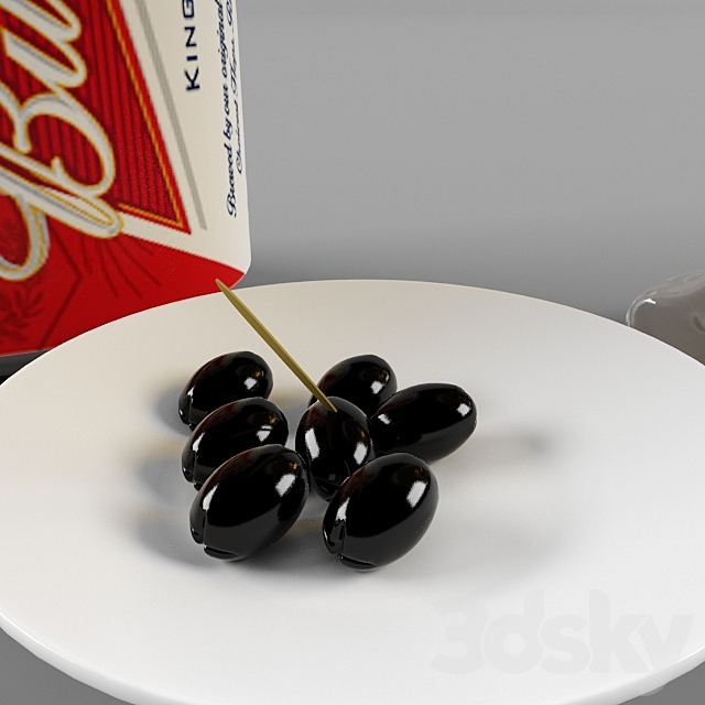 bierre budweiser 3ds Max - thumbnail 2