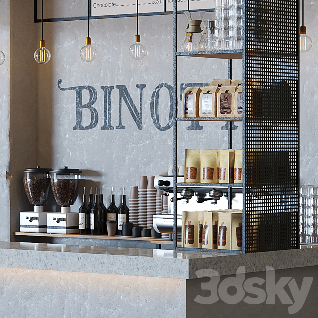 Cafe binotte 3DSMax File - thumbnail 2