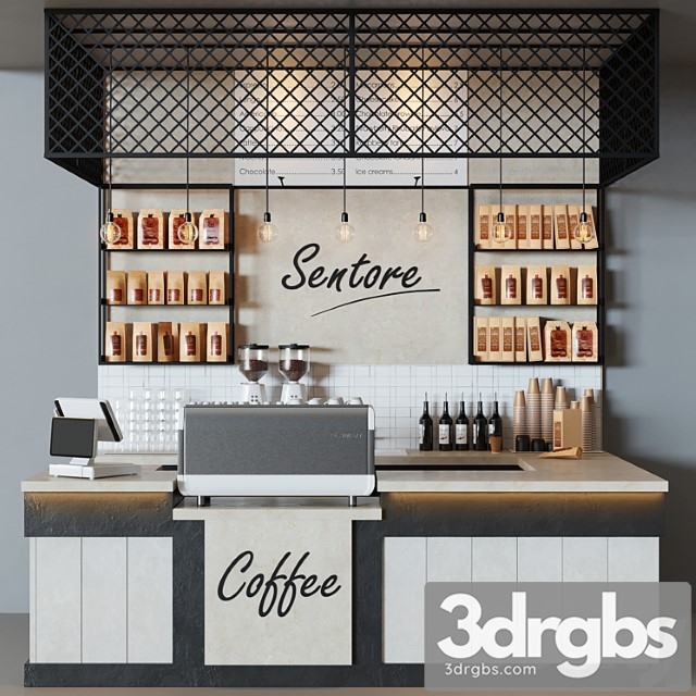 Cafe sentore 3dsmax Download - thumbnail 1