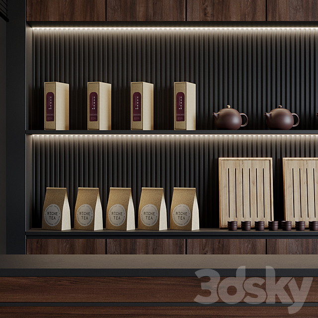 Cafe Teashop 1 3DSMax File - thumbnail 3