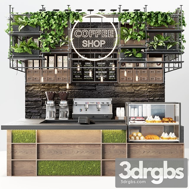 Cafe Vol 6 3dsmax Download - thumbnail 1