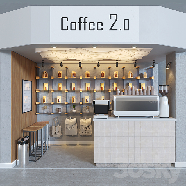 Coffee 2.0 3ds Max - thumbnail 1