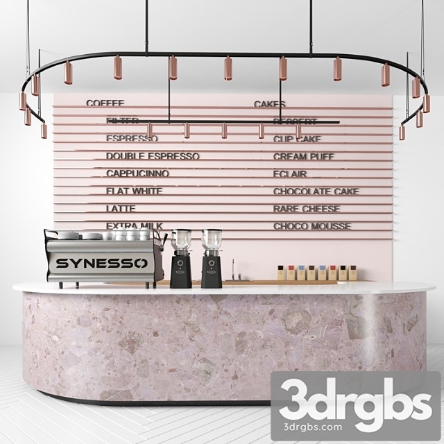 Coffee Shop 02 4 3dsmax Download - thumbnail 1