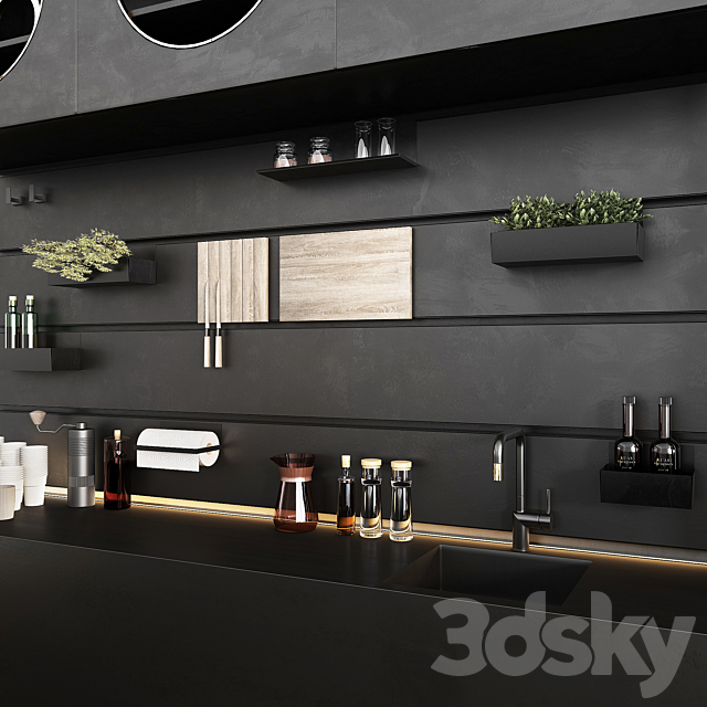 coffee shop 3DS Max Model - thumbnail 4