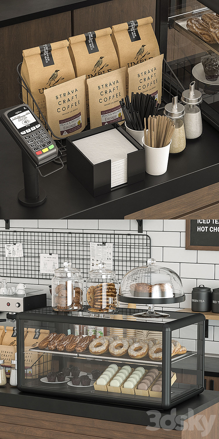 Coffeeshop 3DS Max - thumbnail 2