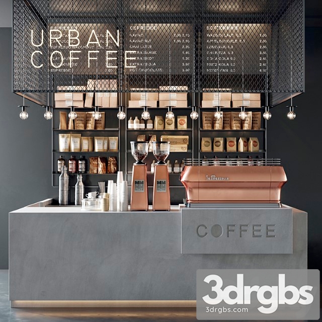 Coffeeshop 3dsmax Download - thumbnail 1