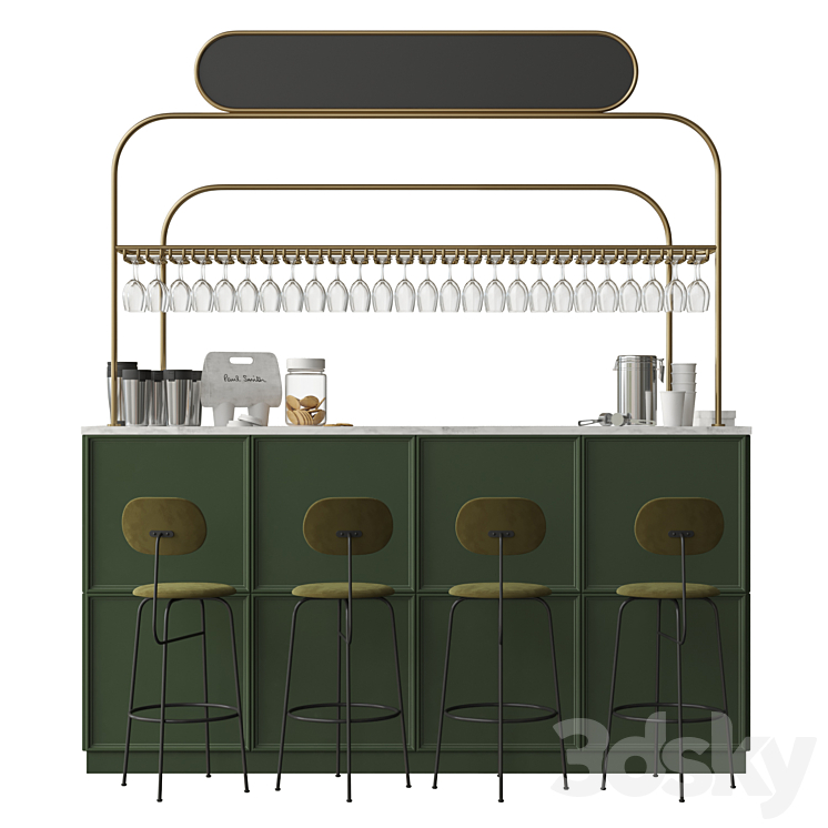 Coffeeshop_01 3DS Max - thumbnail 1