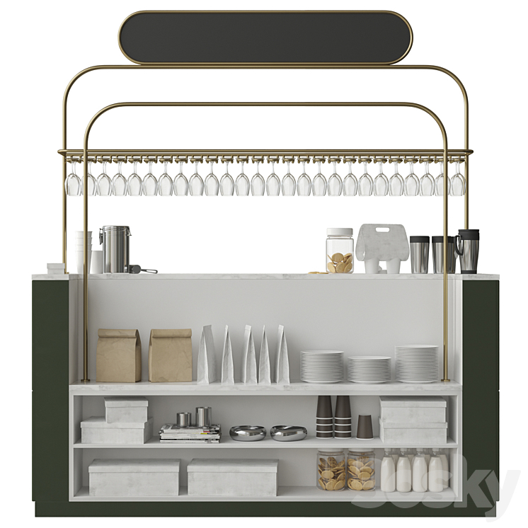 Coffeeshop_01 3DS Max - thumbnail 2