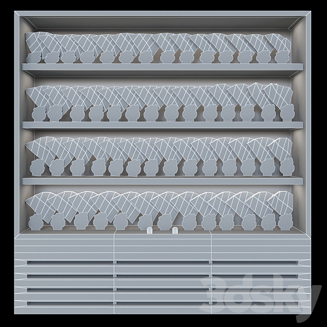 Dessert shelves 3DSMax File - thumbnail 2