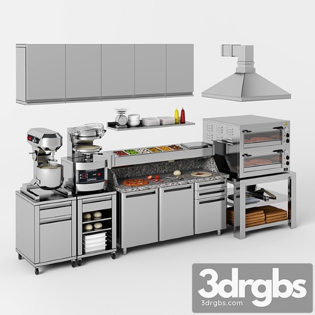 Equipment For Pizzeria 3dsmax Download - thumbnail 1