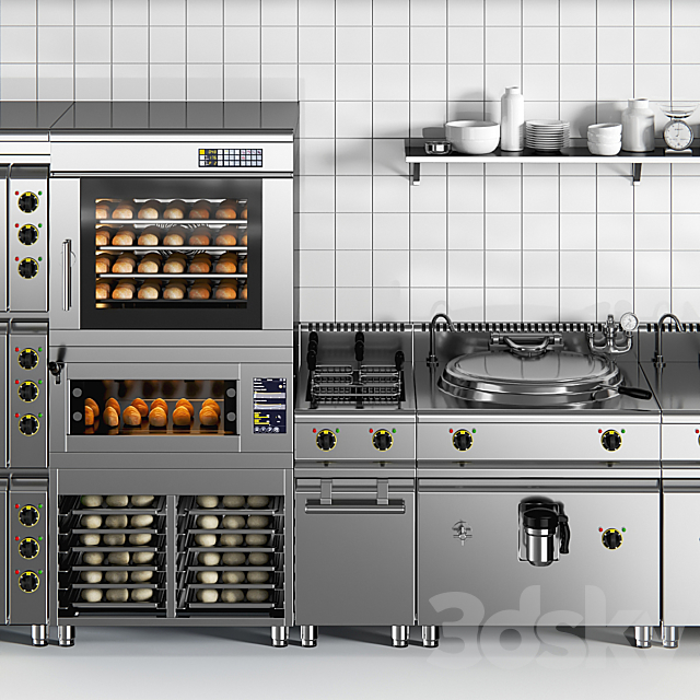 Equipment for restaurants 3DSMax File - thumbnail 3