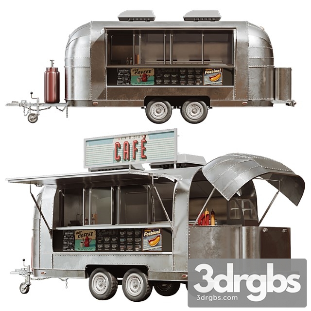 Food Truck 7 3dsmax Download - thumbnail 1