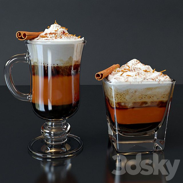 Irish Coffee 3DSMax File - thumbnail 1