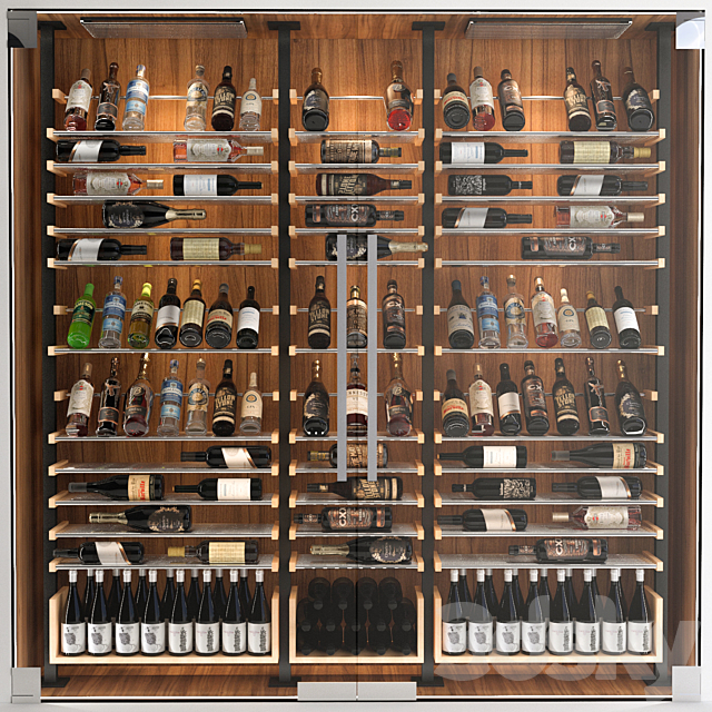 JC Wine Cabinet 6 3DSMax File - thumbnail 1