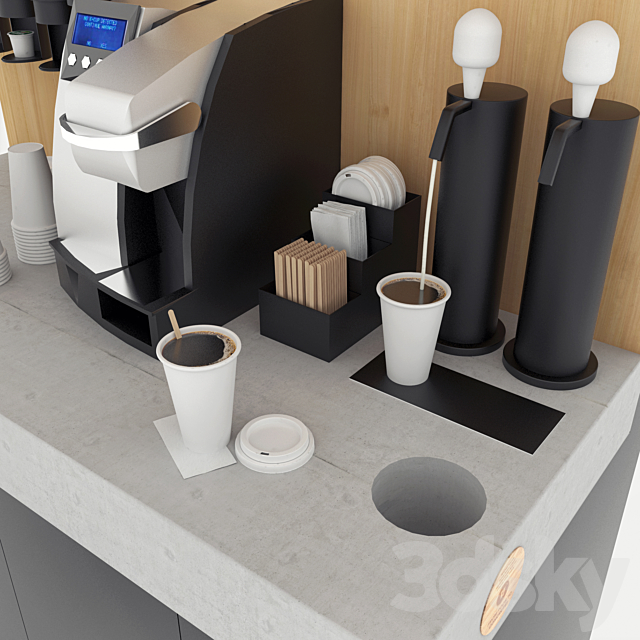 Keurig Pod Stop 1 3ds Max - thumbnail 2